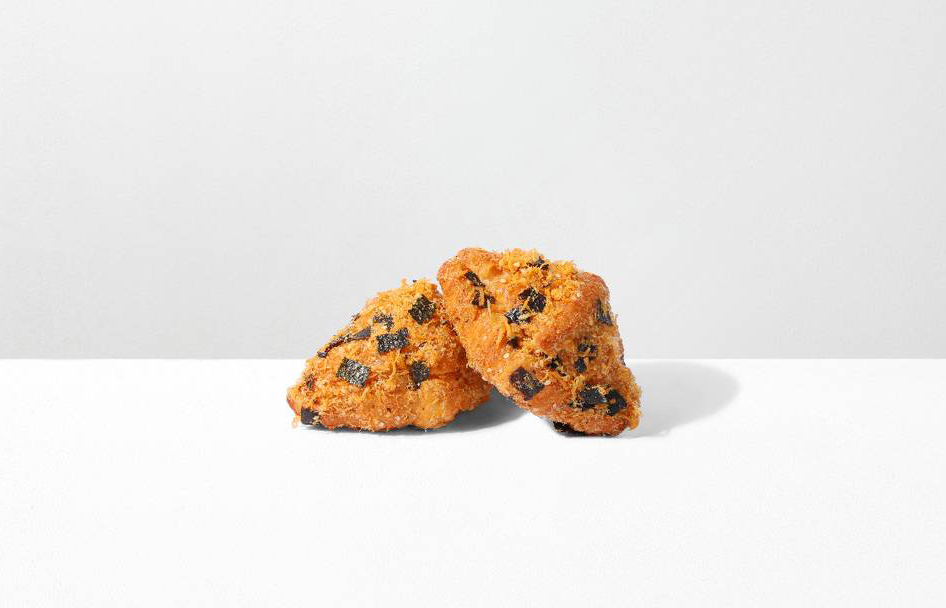 糯糯咸蛋黄可颂