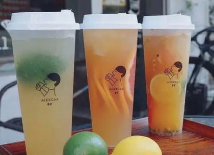 喜茶加盟店，如何设计一个吸引眼球的招牌？